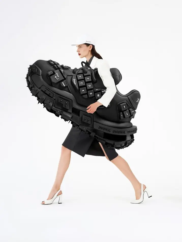 🌀 WALK INTO ANOTHER DIMENSION 🌀 When fashion dreams bigger than reality—meet the #XMZY Not just sneakers. They’re wearable illusions. 💥 Powered by oversized rebellion. 🧠 Laced with surrealist swagger. 🚶♀️ Modeled by those who refuse to walk the same. Step out, stand out. #psylos1 #psylos1me #psylos1andme #sneakers #sneakerhead #sneakerholics #shoeaddict #fashioninspo #grwm #newarrivals #fashionicon #fashioninspo #cutshoes (1/5)