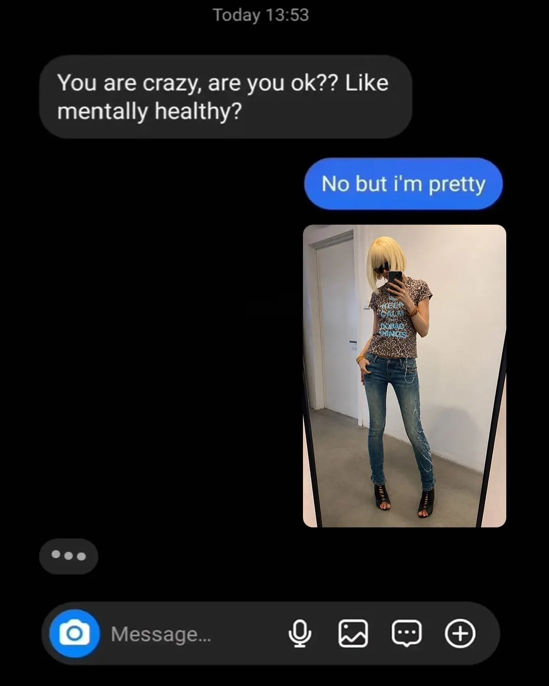 mentally unstable but the outfit is stable.💅🏼💆🏼‍♀️ anyway, here are the outfits.🧚🏽‍♀️ #y2kfashion #y2kaesthetic #fashionmemes #girlblogger #psylos1 (3/5)