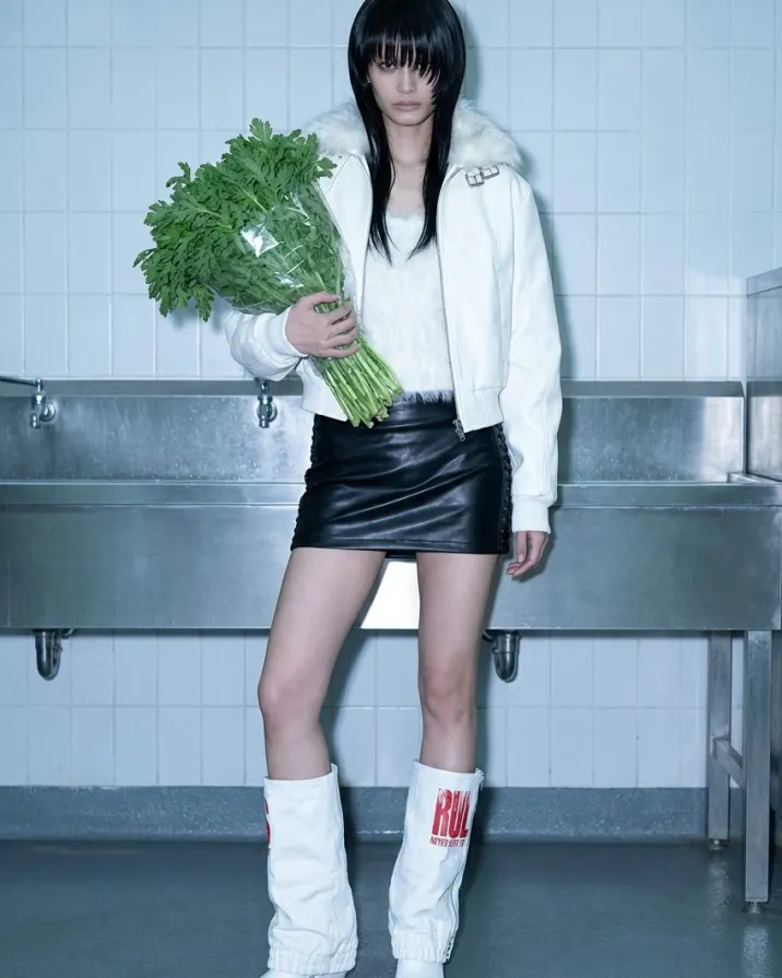 Clinical light, feral pulse. A sterile room made unsafe by style. Own the edge at psylos1.com REBEL WAVE #REBELWAVE #psylos1 #cybergrunge #futurefashion #darkstyle (2/6)