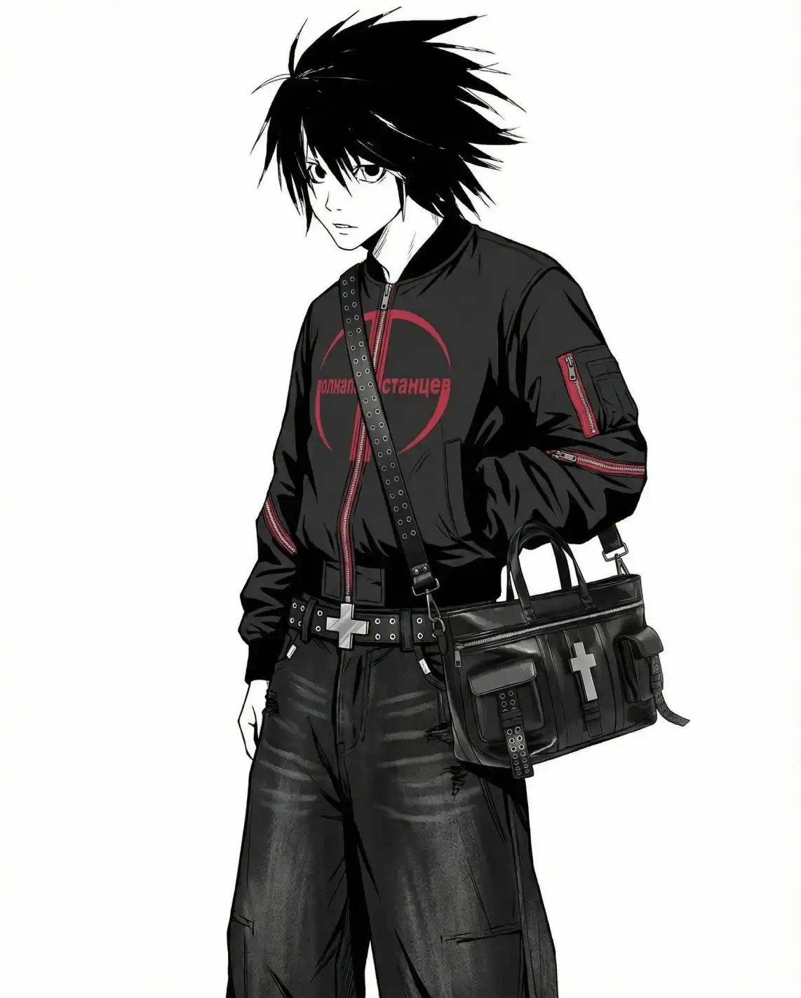 Reality fractured. Polished chrome, piercing the mundane. Shatter the algorithm at PSYLOS1.COM BOYS IN REBEL WAVE GIRL IN NOLA #avantgardefashion #cyberpunk #futurewear #chromeaesthetic #edgyfashion (6/6)