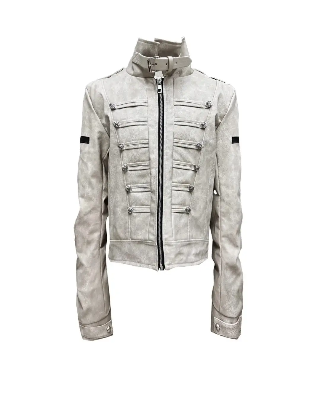 System override initiated. Reflecting the chaos of the metropolis in polished steel. The algorithm can't track what it can't see. Access the mainframe at PSYLOS1.COM DETW #cyberfashion #chromehearts #futurism #avantgardestyle #glitchcore (3/5)