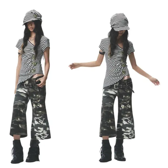 Static noise in physical form. 馃捒 The Glitch Camo Construct merges archival grit with future chrome. A uniform for the digital wasteland. Secure the artifact at PSYLOS1.COM. #nonamespace #cybergrunge #y2kfashion #avantgardestyle #industrialfashion #futurecore (1/3)