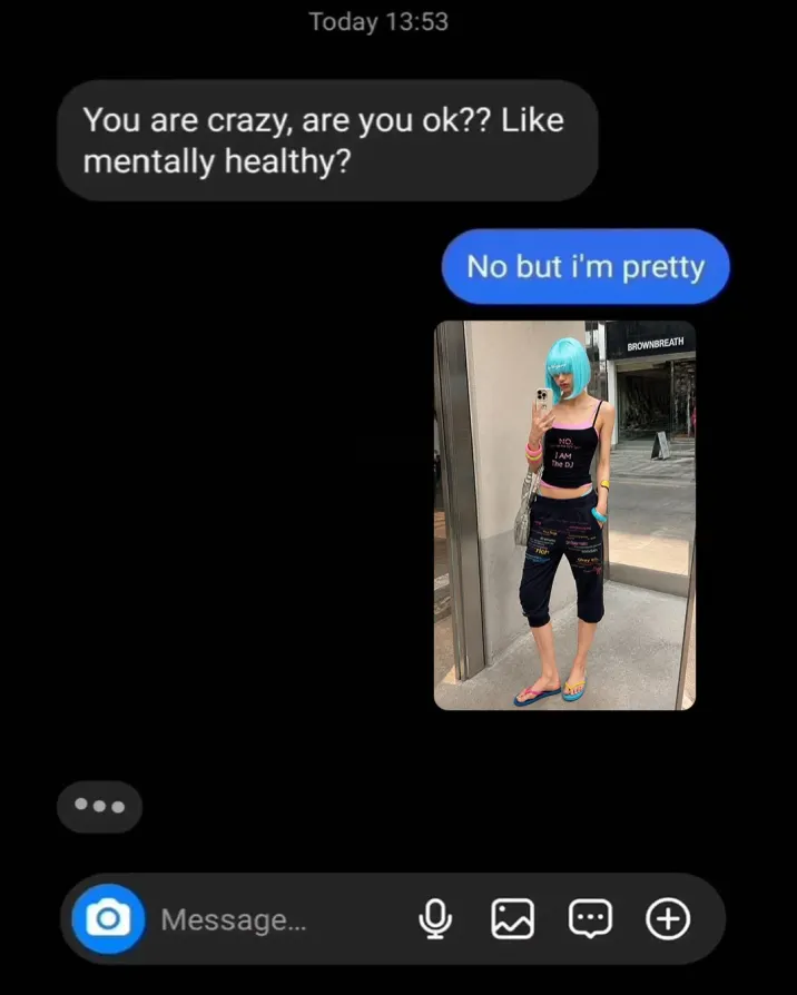 mentally unstable but the outfit is stable.💅🏼💆🏼‍♀️ anyway, here are the outfits.🧚🏽‍♀️ #y2kfashion #y2kaesthetic #fashionmemes #girlblogger #psylos1 (5/5)