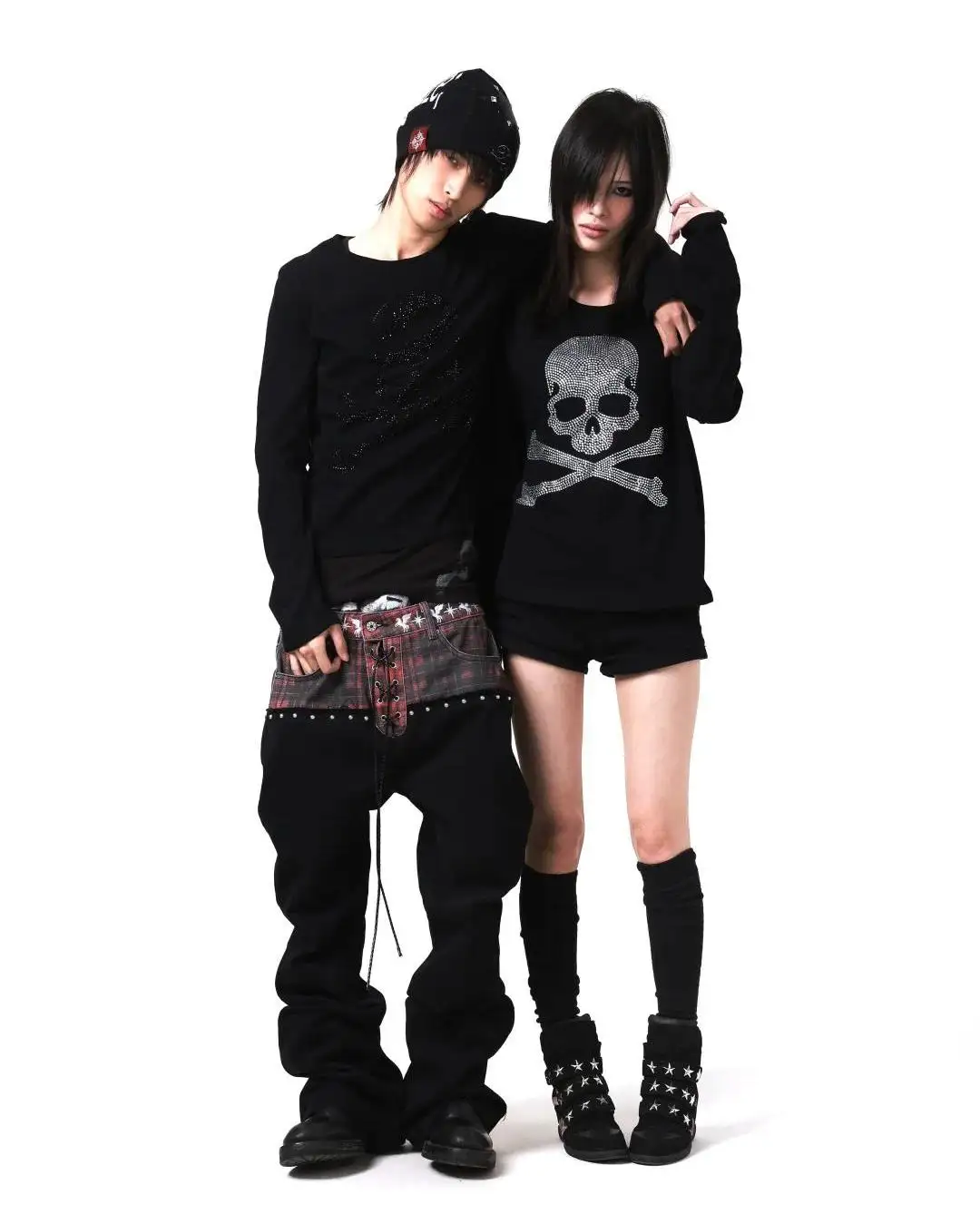 Static noise in the simulation. Strapped denim for the underground. Enter the loop at PSYLOS1.COM DETW #SubversiveBasics #CyberY2K #AvantGarde #Disark #TechWear (4/7)