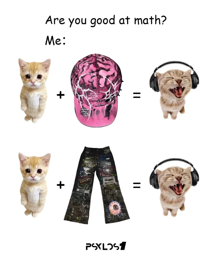 I did the math. The fit checks out.🤫 Link in bio🔗 #psylos1 #fashionmemes #newdrops (4/4)