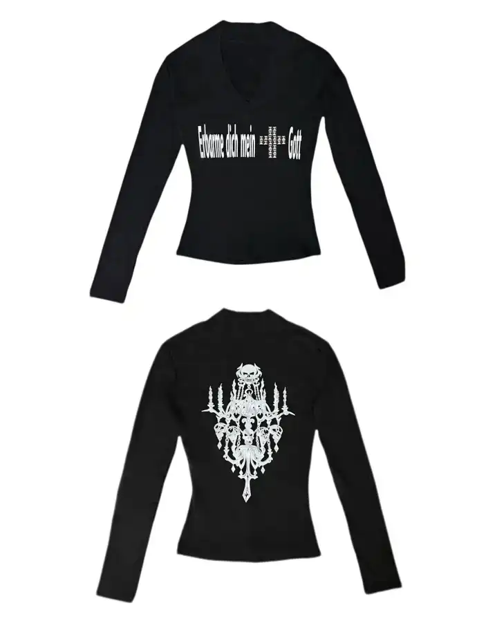 Chrome on the throat. Static in the air. Pray to the noise you make. PSYLOS1 | Mein Gott Studded Crop Top Shop now at psylos1.com #gothcore #industrialfashion #darkwear #nightaesthetic (4/4)