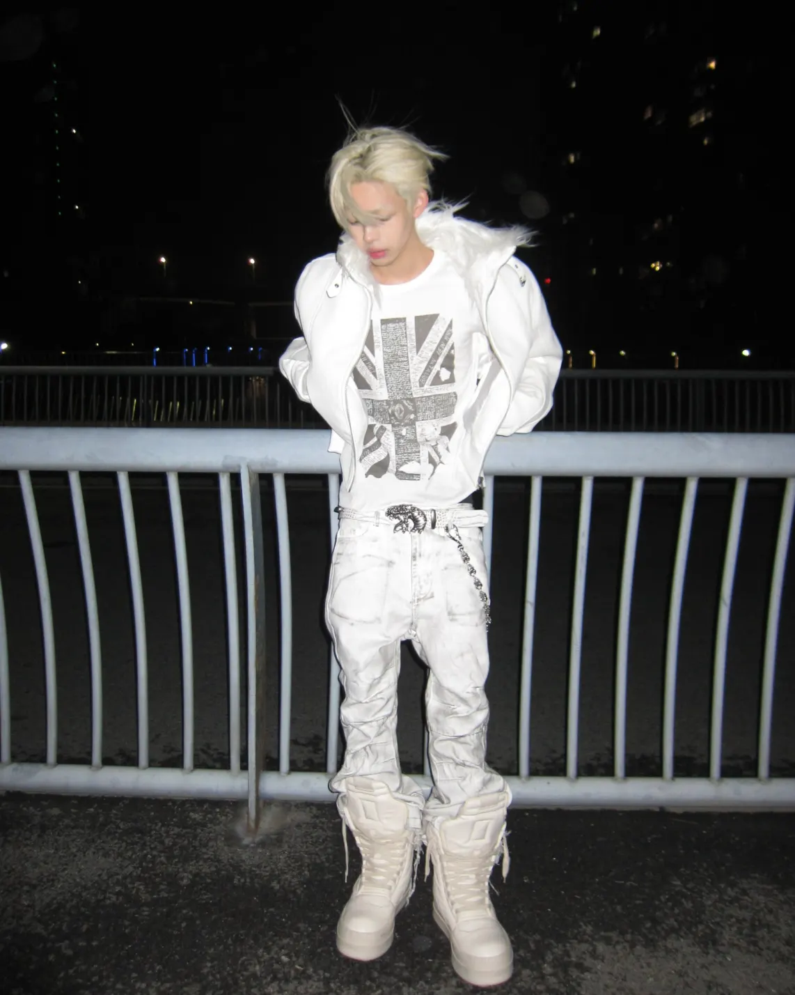 Soft armor. Hard stance. Built to stand out after dark. Shop at psylos1.com REBEL WAVE #RebelWave #psylos1 #streetavantgarde #darkstreetwear (7/7)